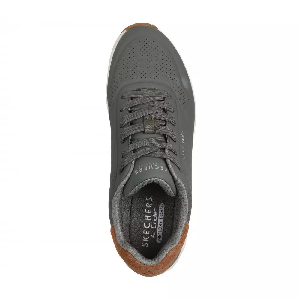 Zapatilla Hombre Uno Suited On Air Verde Skechers-1