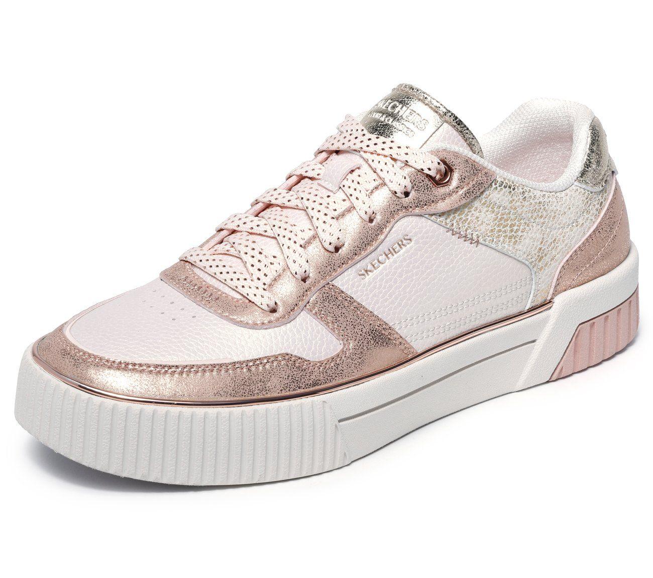 Zapatillas Mujer Jade Luminous Spark Beige Skechers-4