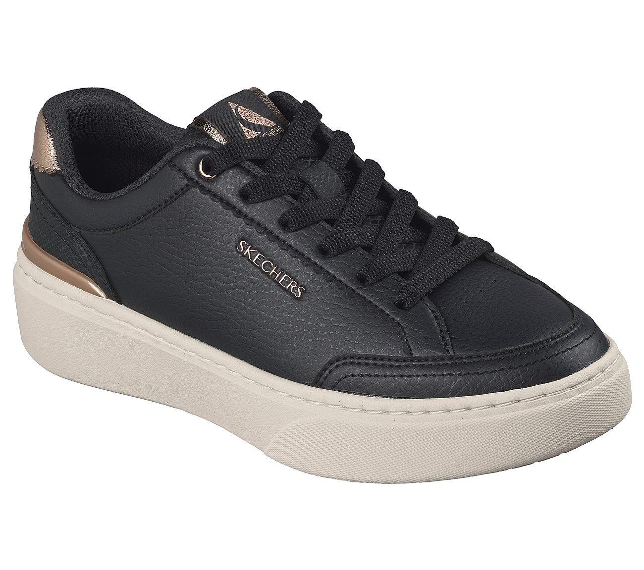 Zapatillas Skechers Mujer Central Everyday Icon Negro-4