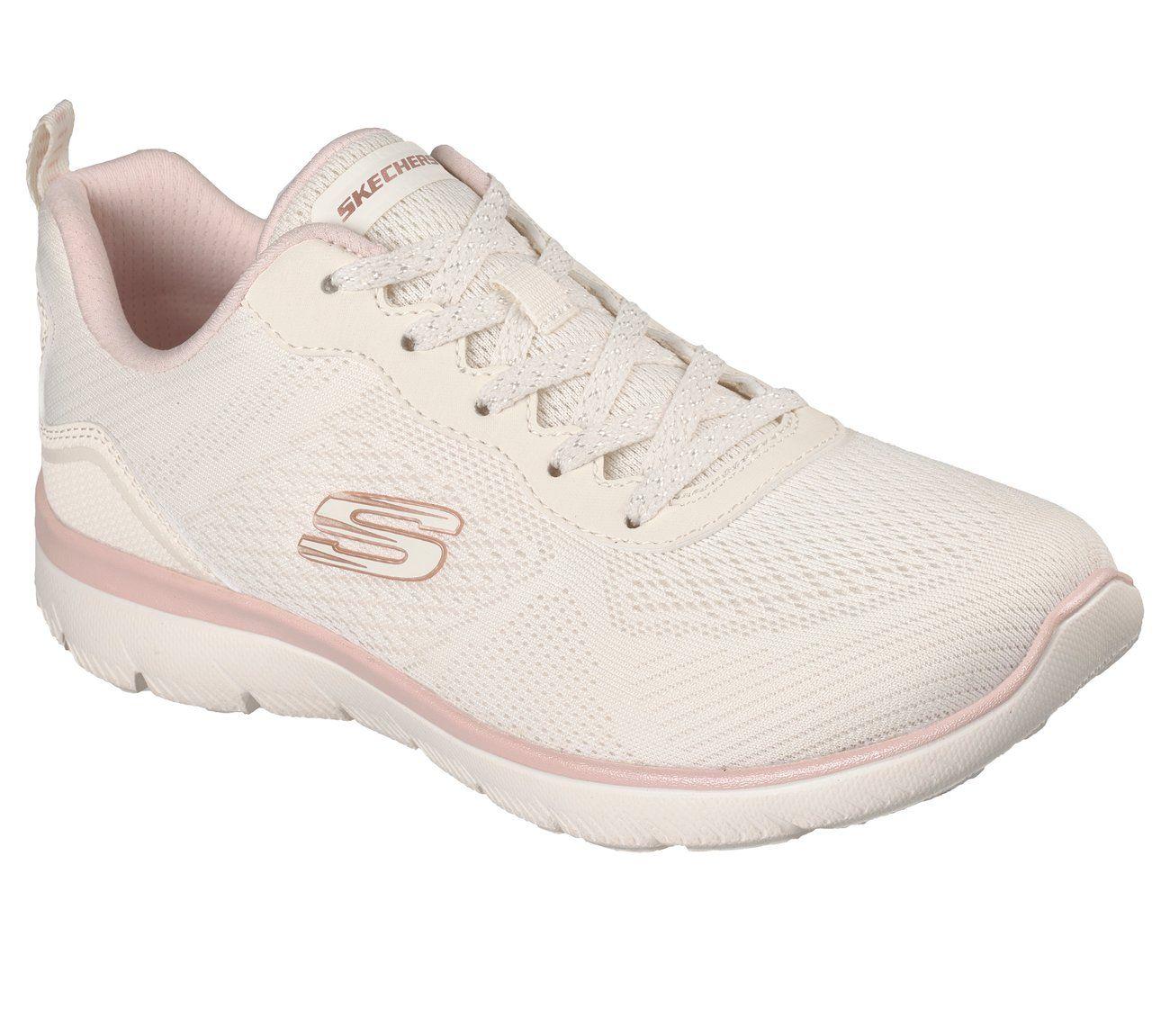 Zapatillas Mujer Summits Beige Skechers-3
