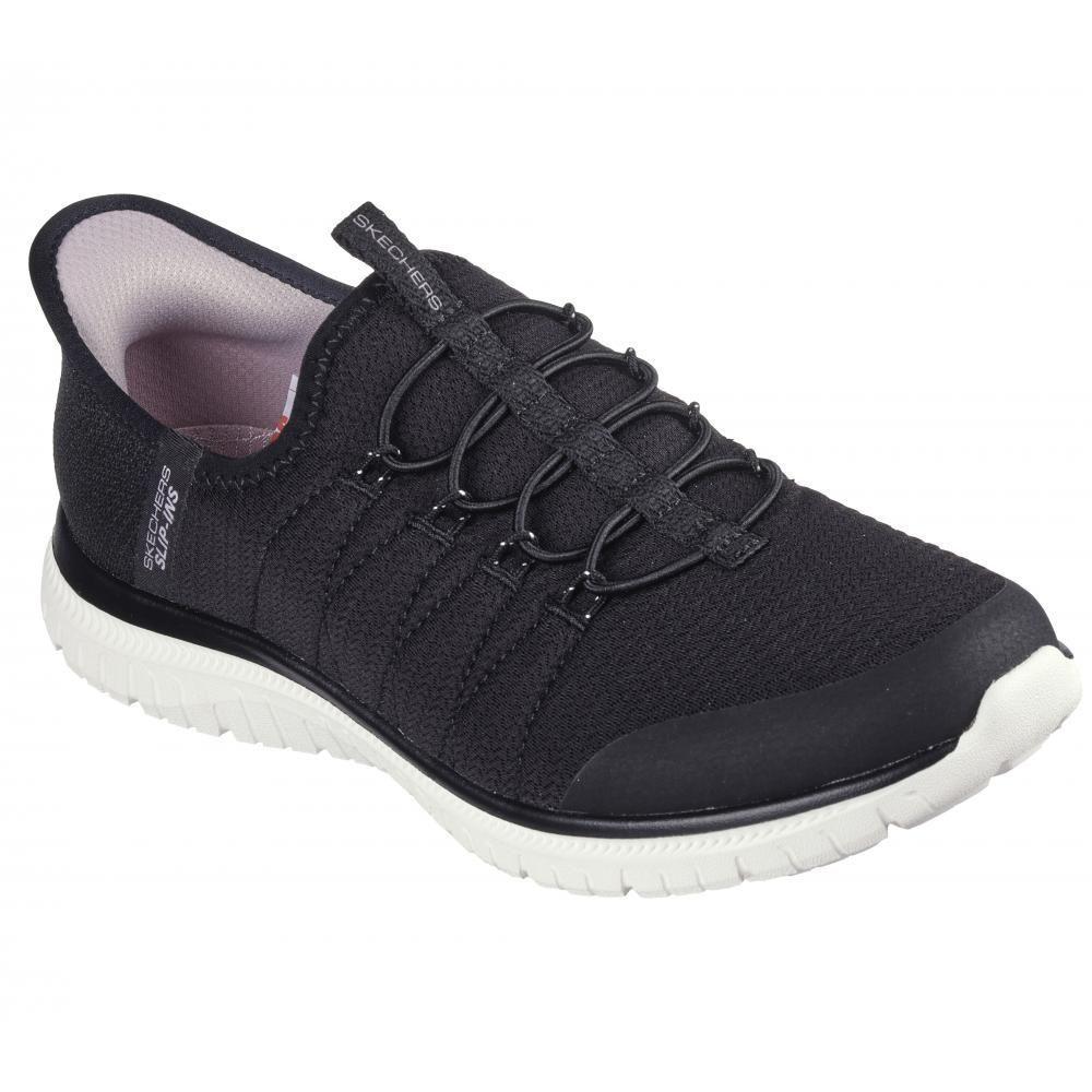 Zapatilla Mujer Skechers Slip-ins: Virtue Glow Negro-4