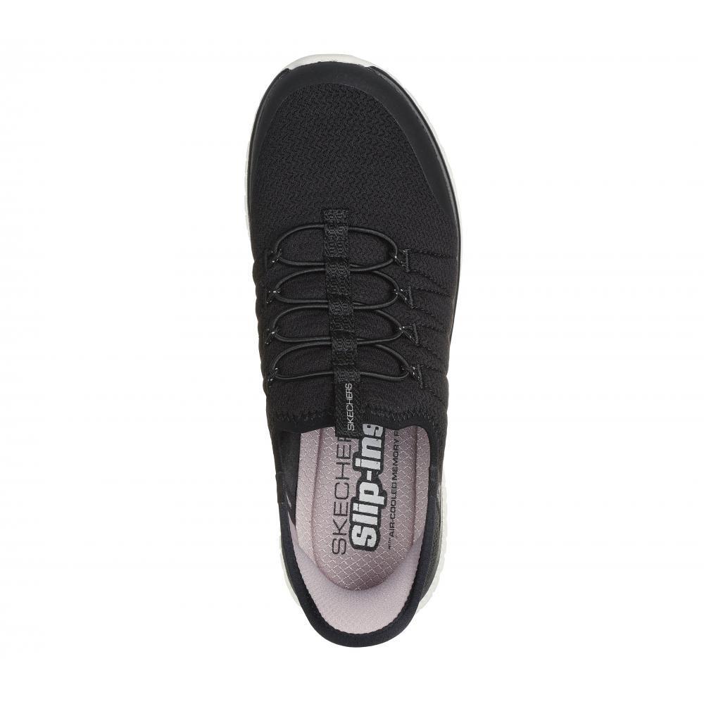 Zapatilla Mujer Skechers Slip-ins: Virtue Glow Negro-1