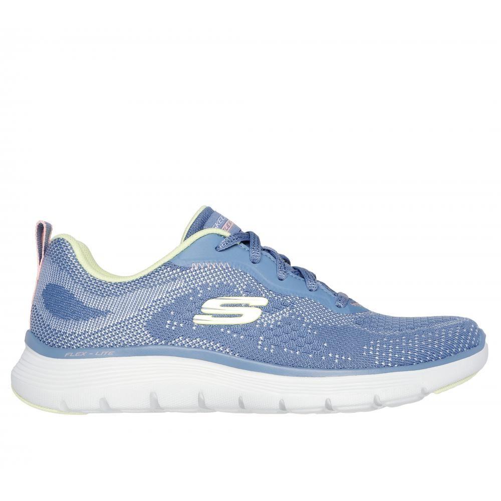 Zapatilla Mujer Flex Appeal 5.0 Cruising Thru Azul Skechers-0