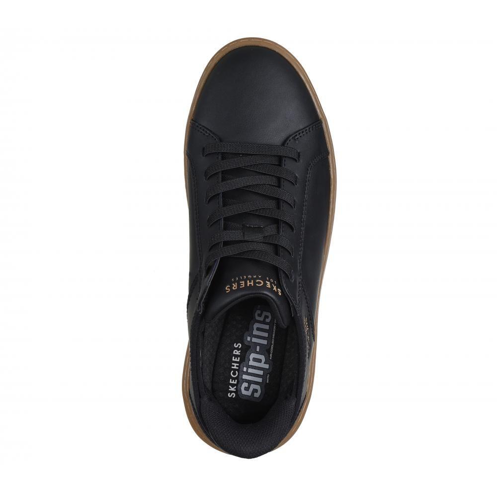 Zapatilla Hombre Court Break Double Vented Negro B Skechers-1