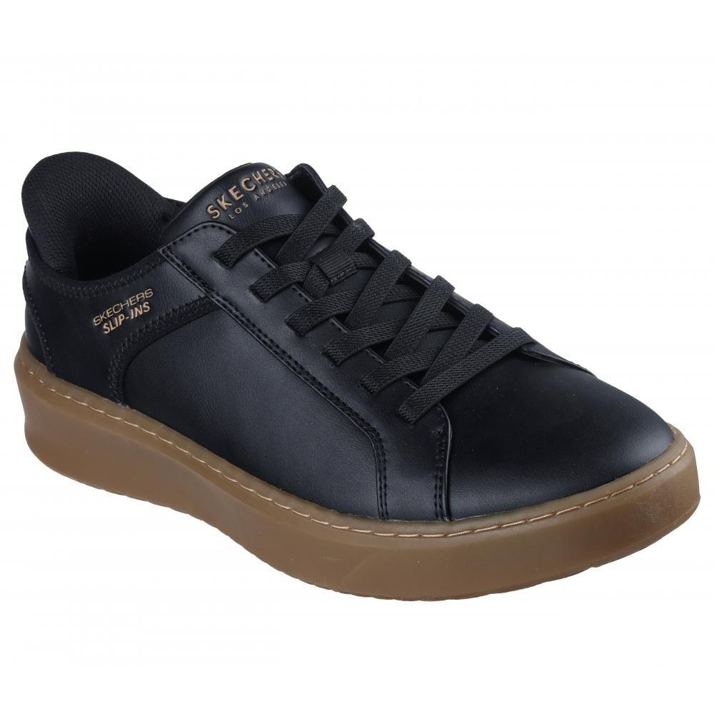 Zapatilla Hombre Court Break Double Vented Negro B Skechers-4