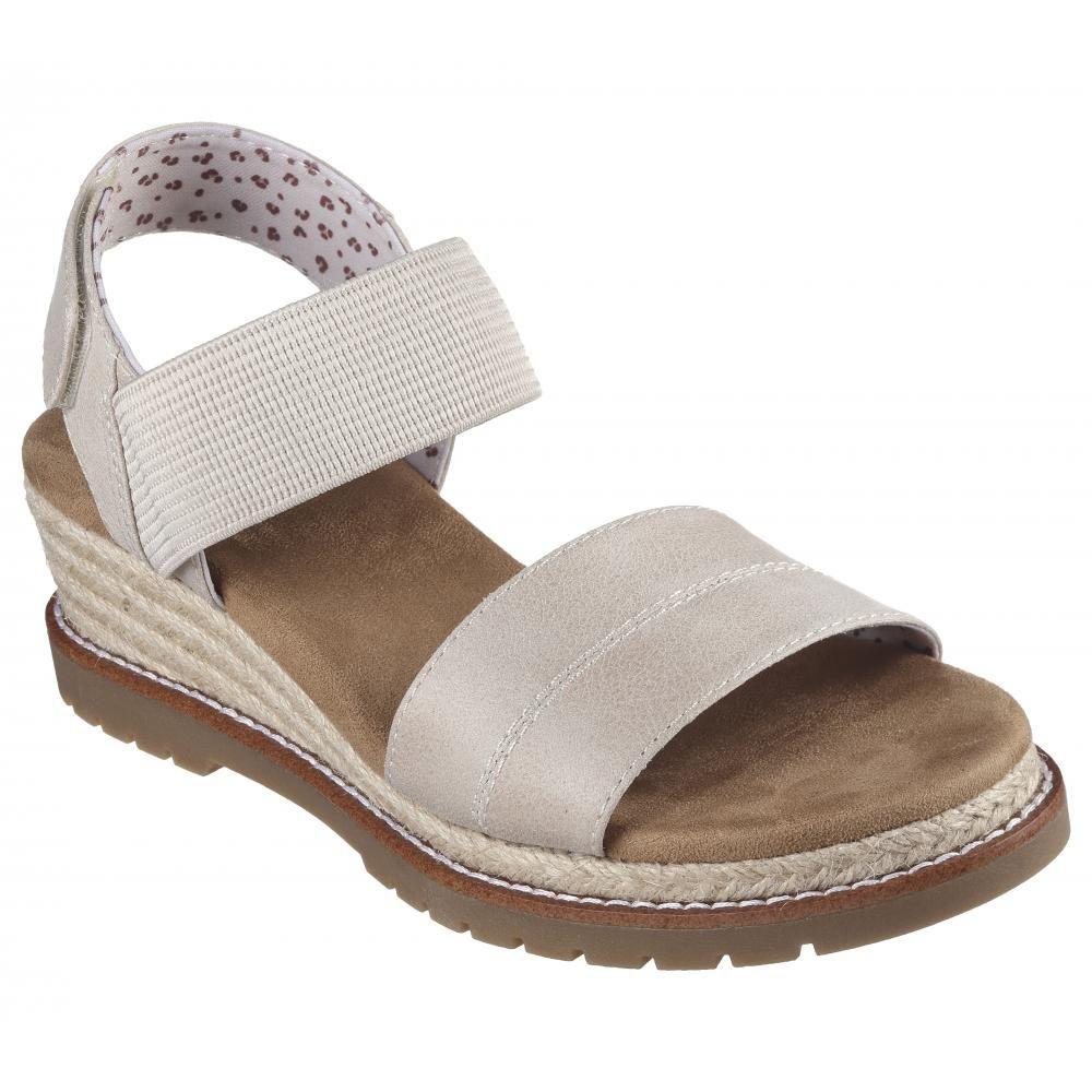 Sandalia Mujer Desert Chill City Scapes Blanco Skechers-5