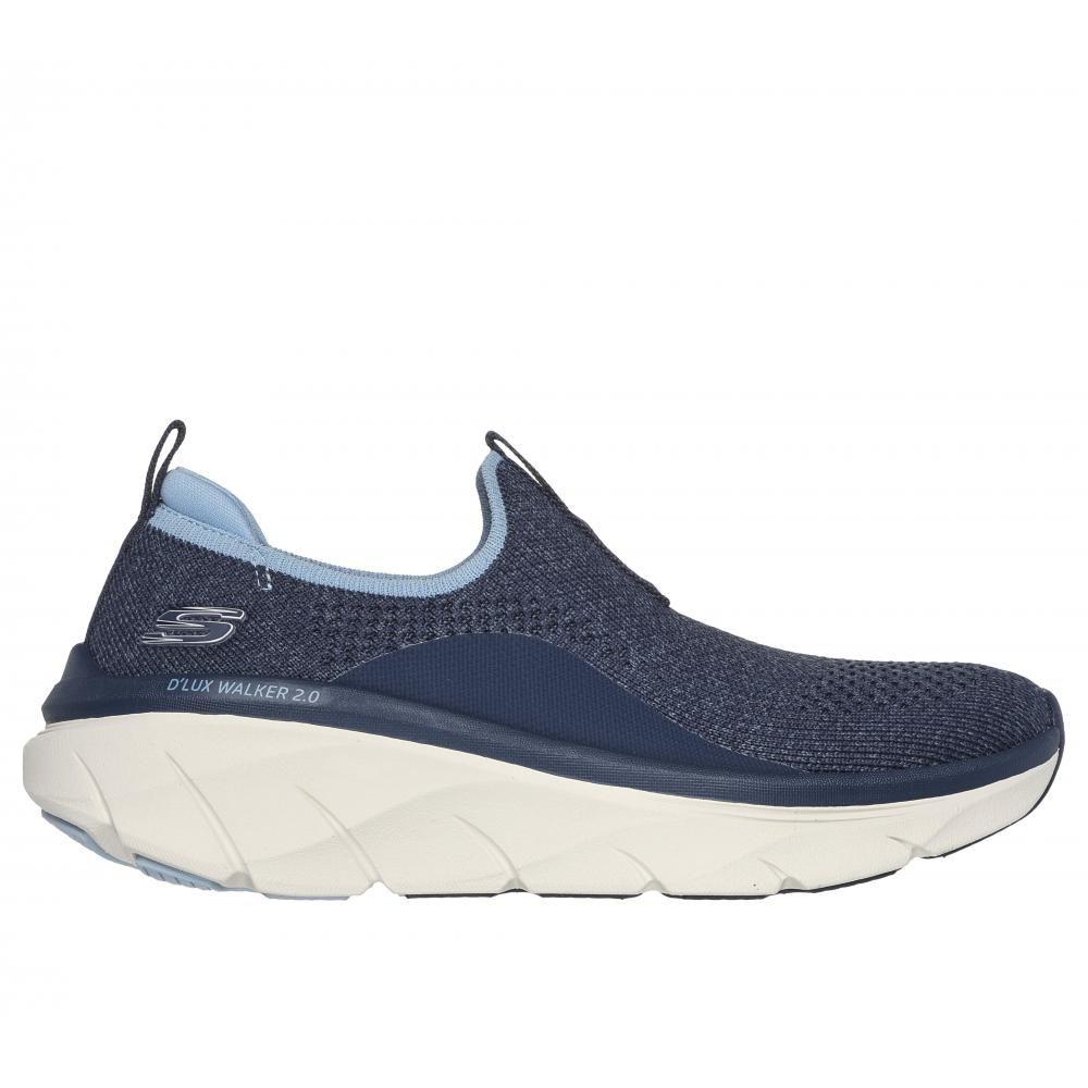 Zapatilla Mujer D'Lux Walker 2.0 Bold State Azul Skechers-0