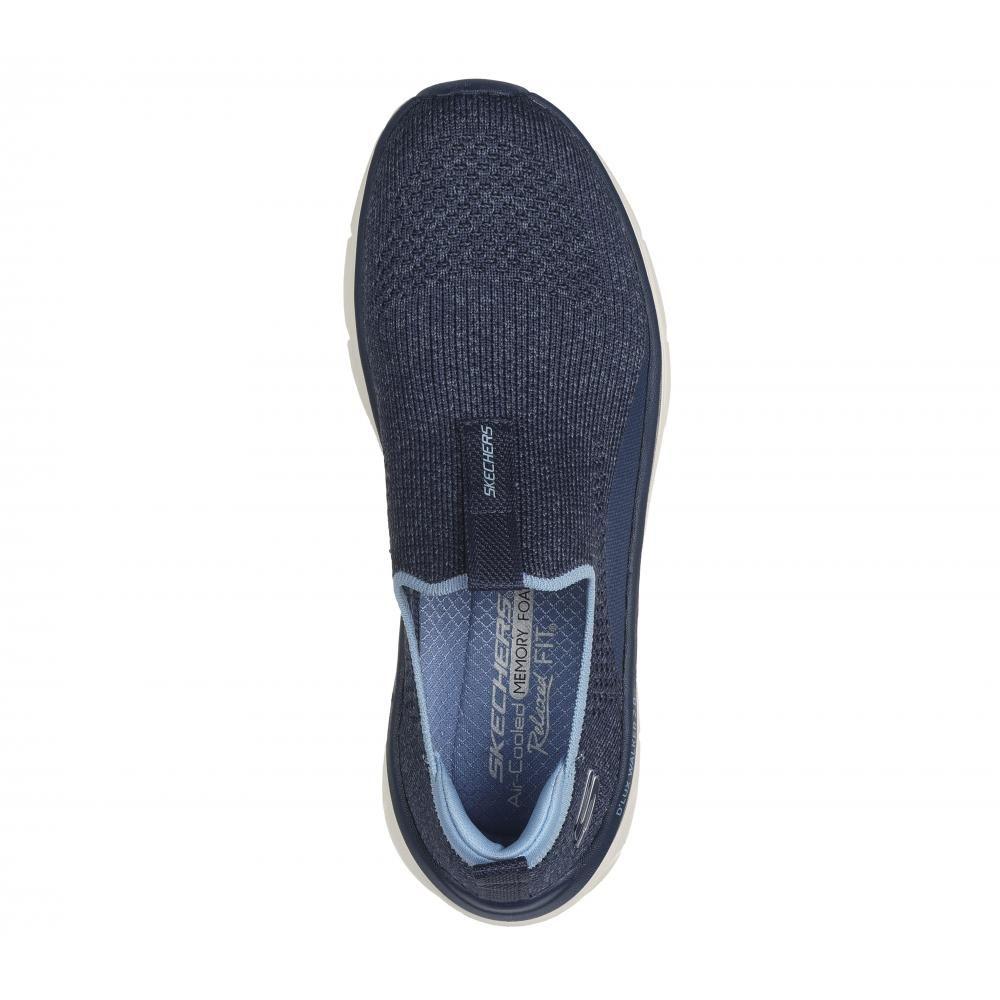 Zapatilla Mujer D'Lux Walker 2.0 Bold State Azul Skechers-1