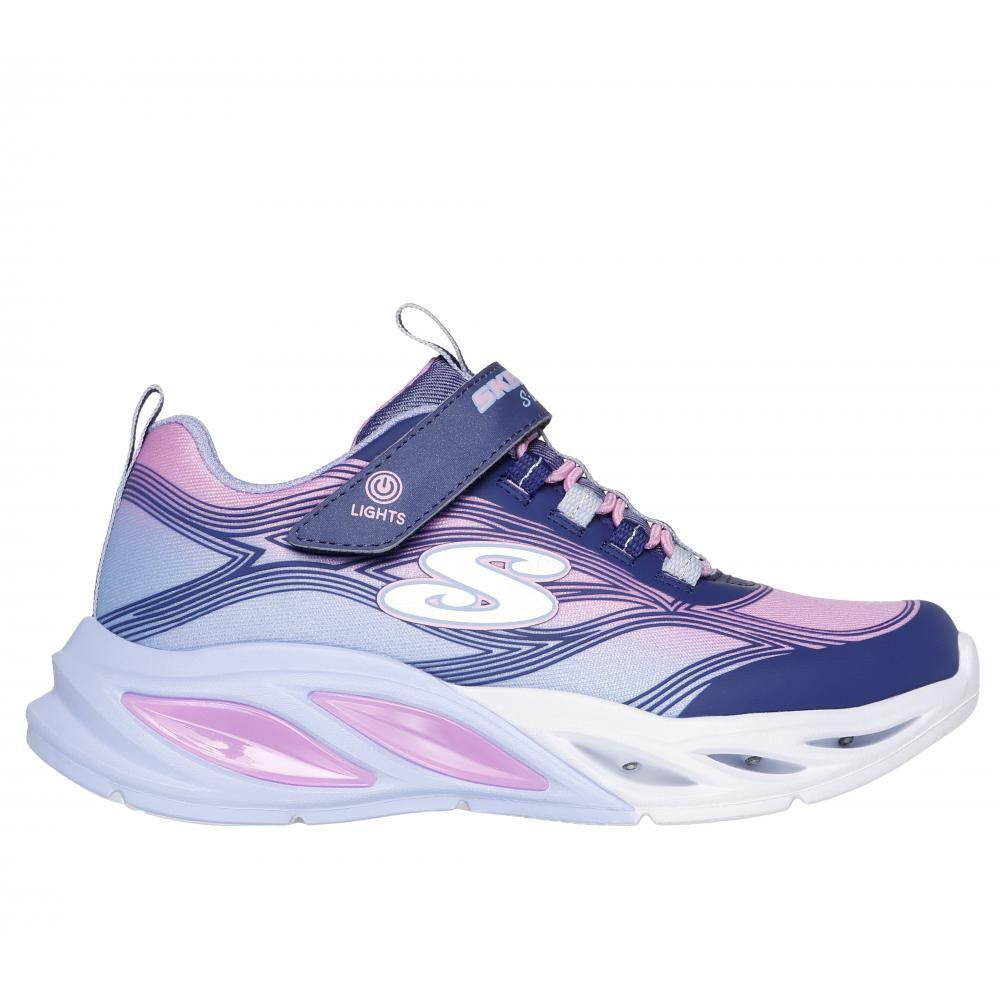 Zapatilla Niña Cosmic Glow Azul Skechers-0