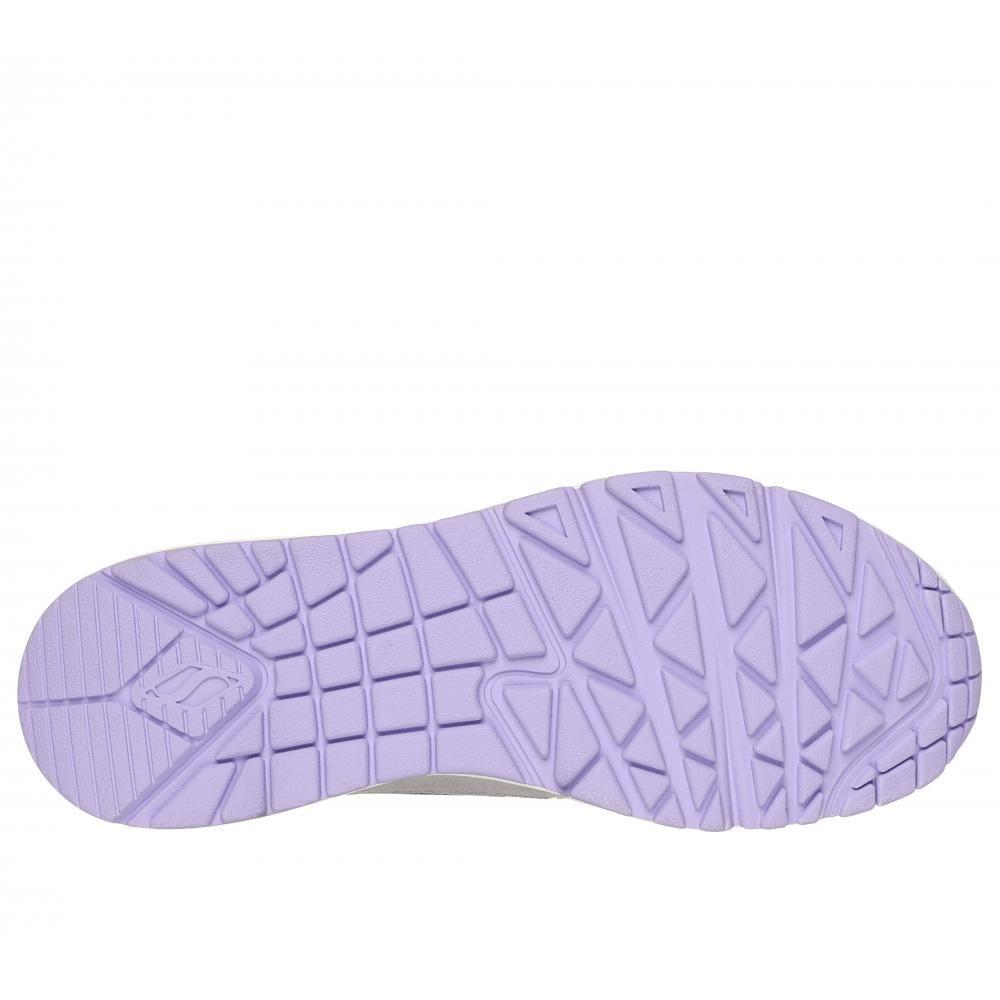 Zapatilla Mujer Uno Two Much Fun Gris Skechers-2