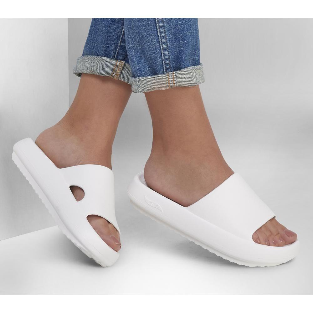 Sandalia Mujer Arch Fit Horizon Blanco Skechers-1