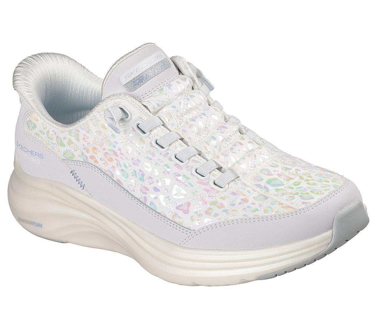 Zapatillas Skechers Mujer Slip-Ins Contour Foam Blanco-4