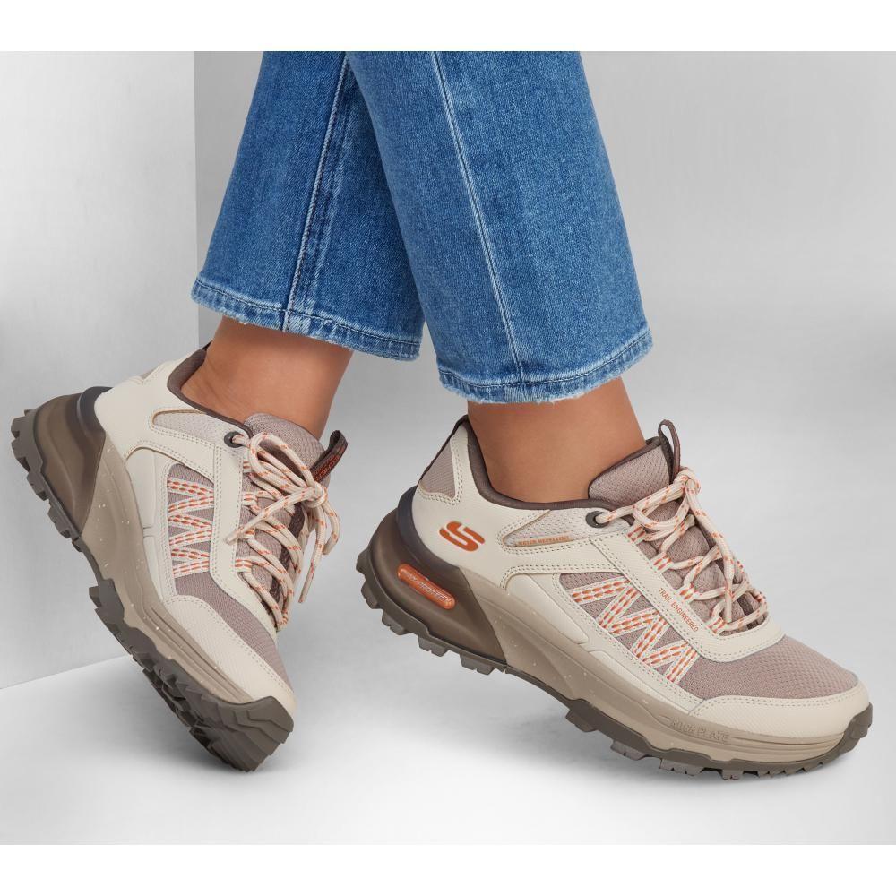 Zapatilla Mujer Max Protect Legacy  Beige Skechers-1