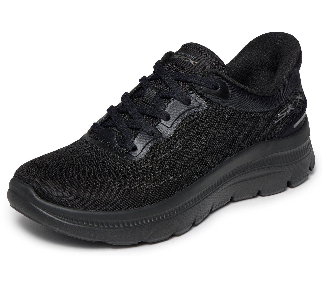 Zapatillas Mujer Slip-ins Summits Plus Negro Skechers-4