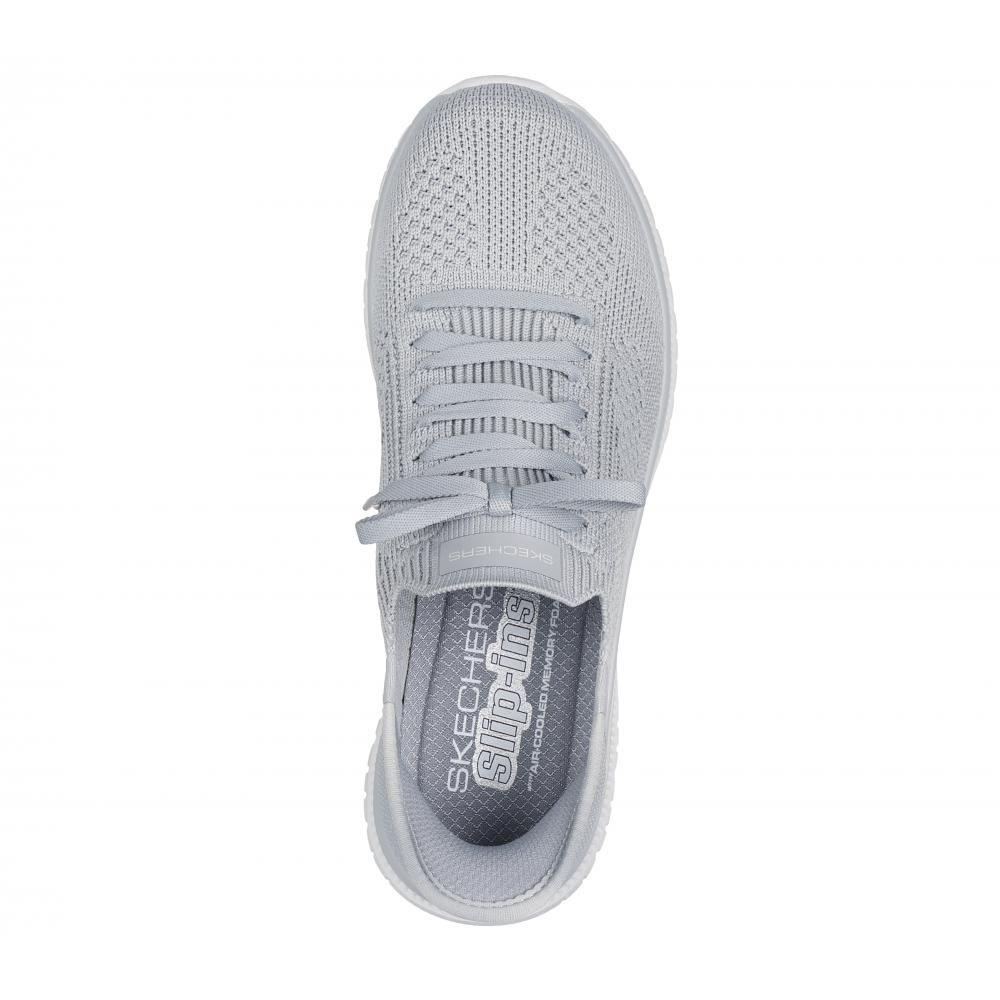 Zapatilla Mujer Skechers Slip-ins: Virtue Gris-1