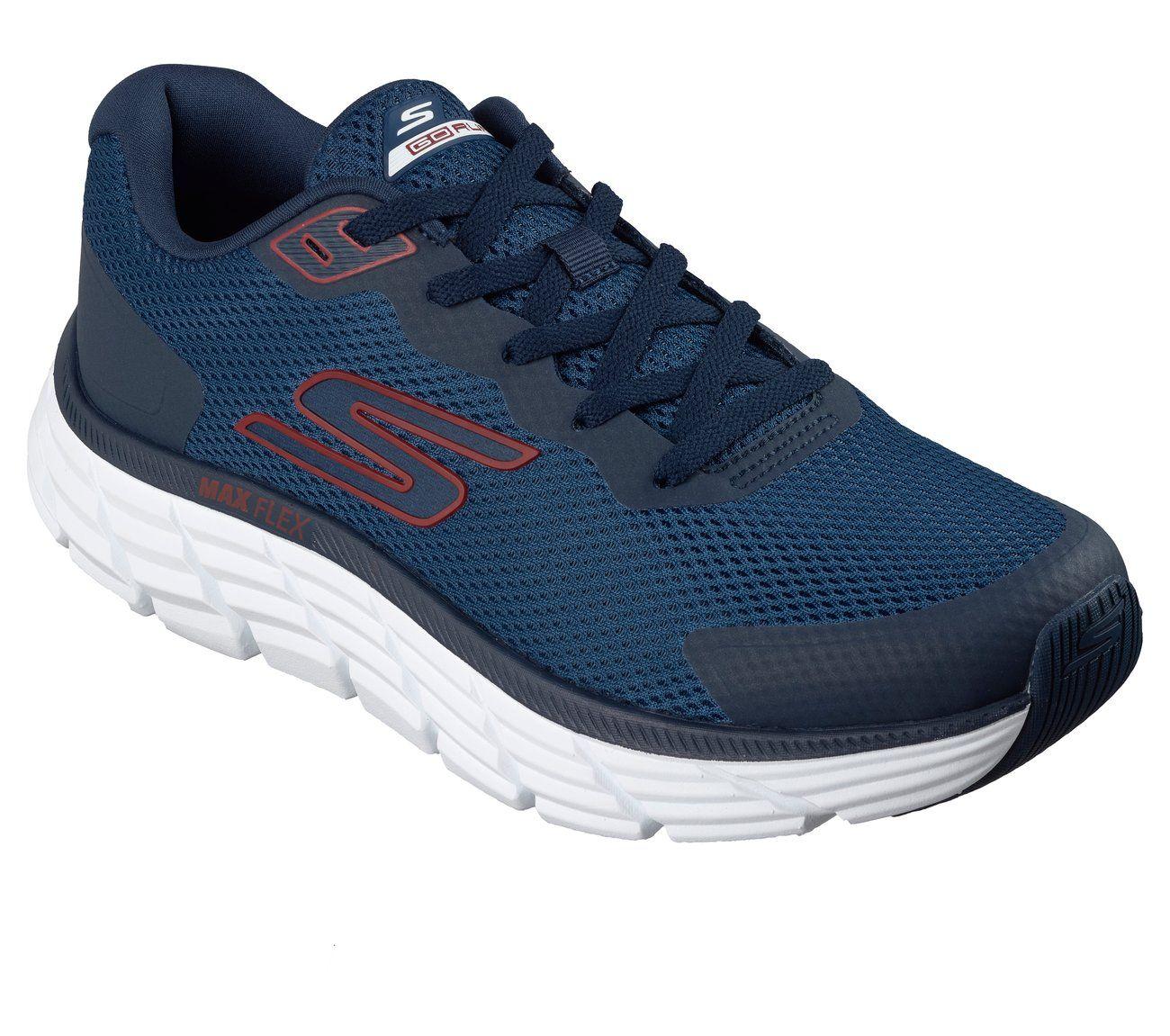Zapatillas Hombre Max Flex Azul Skechers-3
