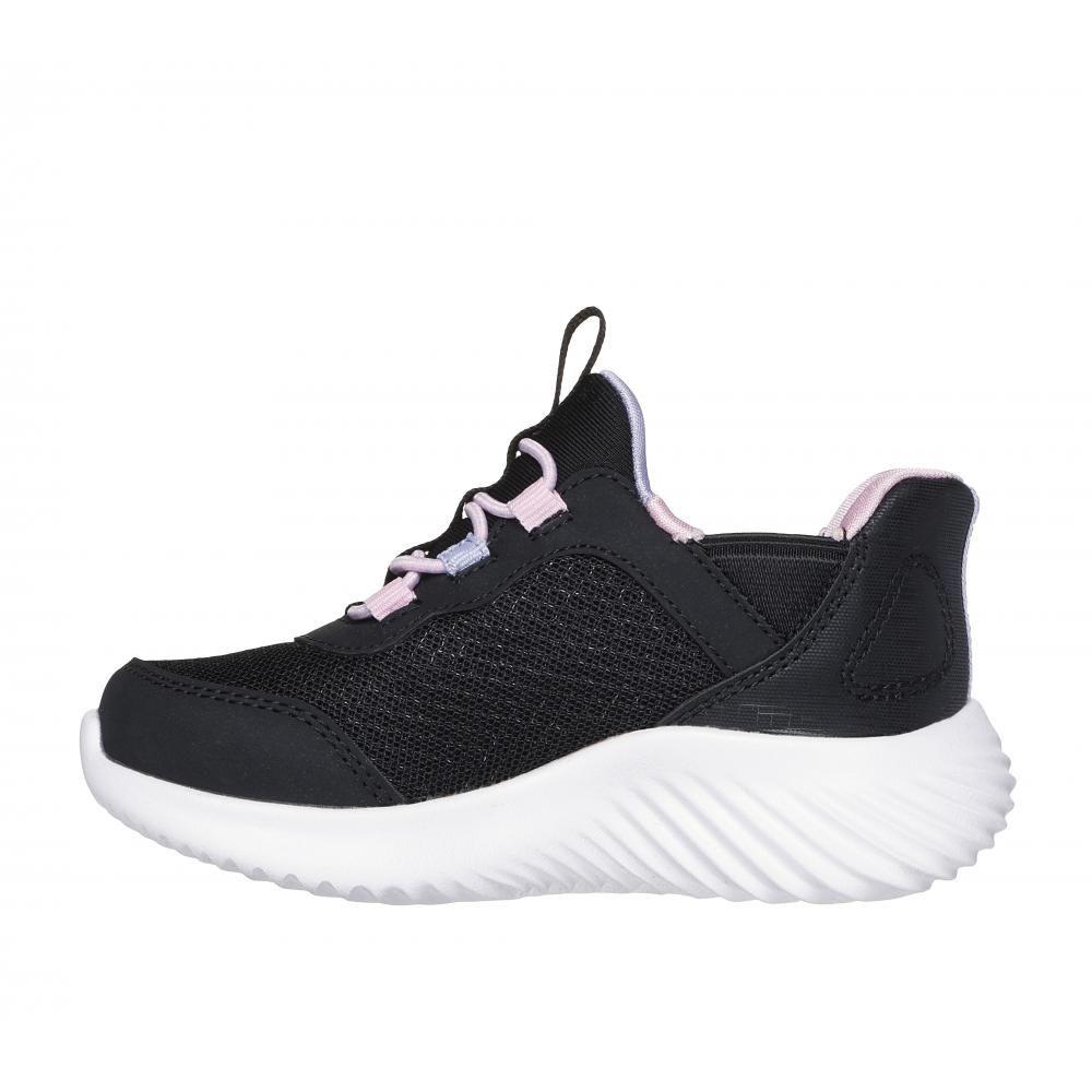 Zapatilla Niña Skechers Slip-ins: Bounder Negro-3