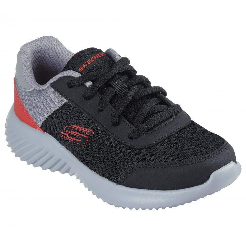 Zapatilla Niño Bounder Drezic Negro Skechers-4
