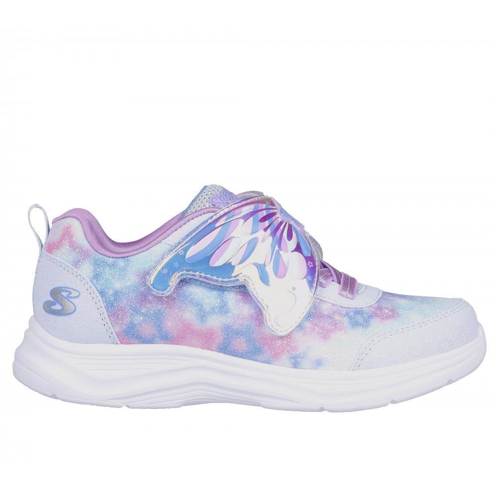 Sandalia Niña Flex Splash  Azul MT Skechers-0