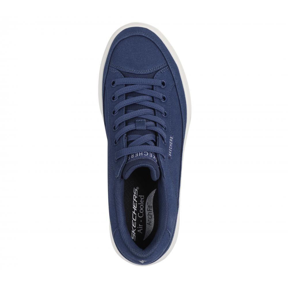 Zapatillas Hombre ArchFit Arcade Meet Ya There Azul Skechers-1