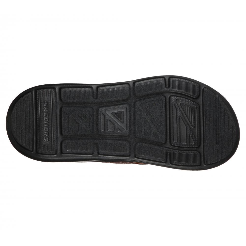 Sandalia Hombre Sargo Reyon Café Skechers-2