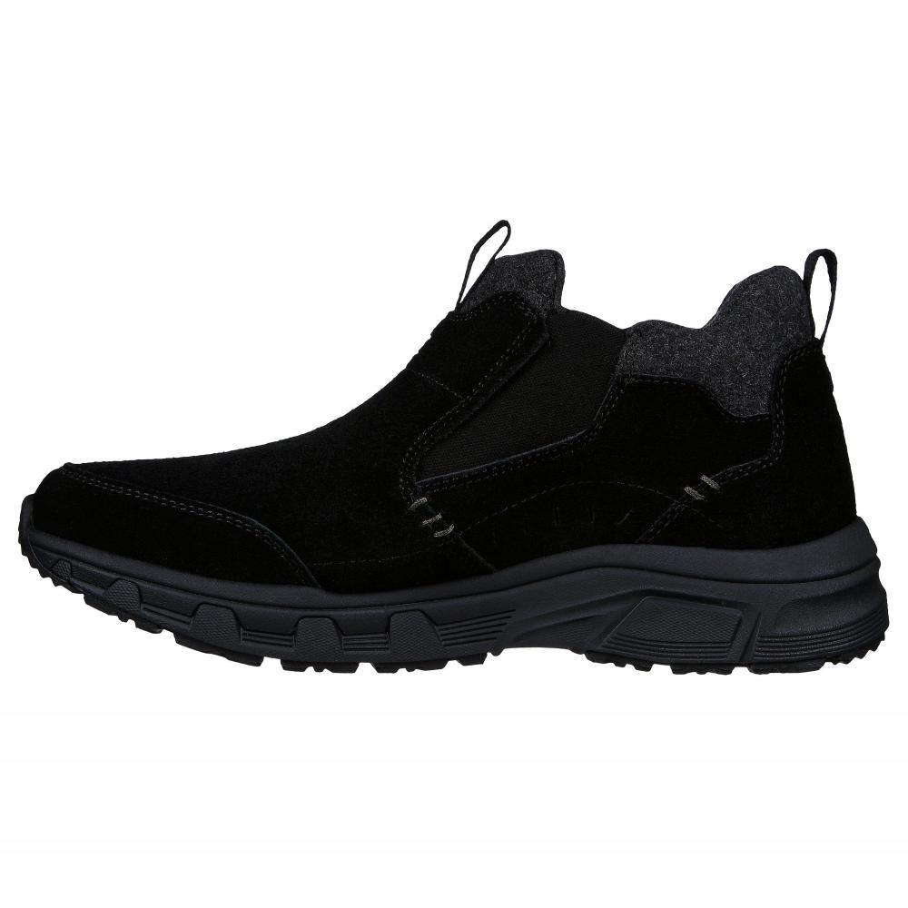 Botín Hombre Oak Canyon Bombarder Negro Skechers-3