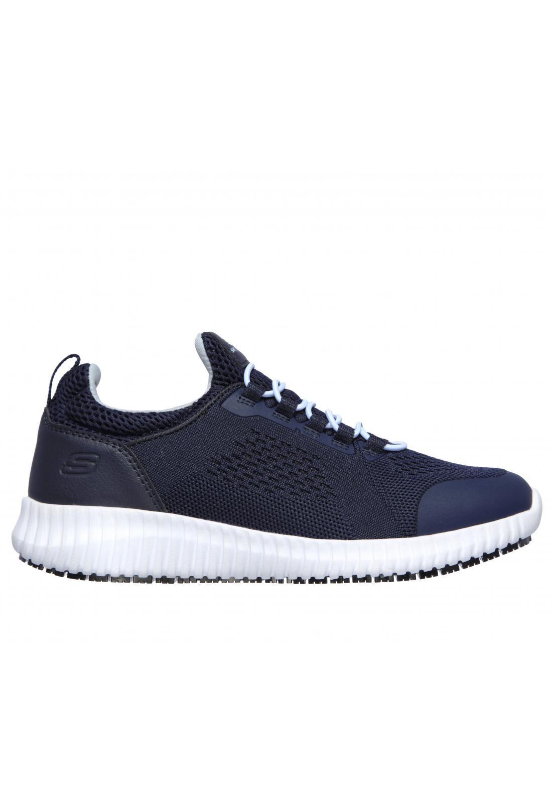 Zapatilla Mujer Work Cessnock Azul Skechers-0