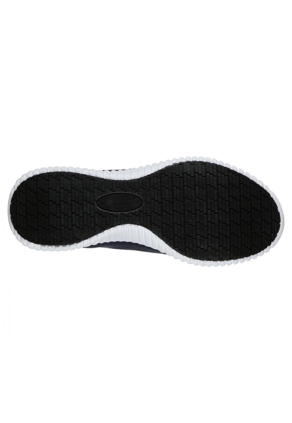 Zapatilla Mujer Work Cessnock Azul Skechers-3
