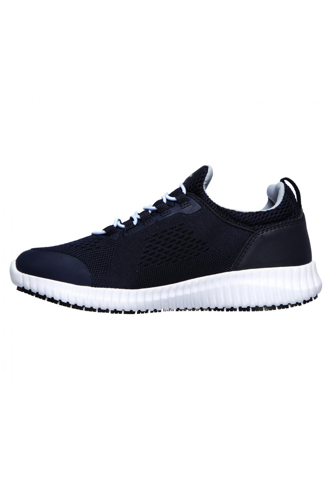 Zapatilla Mujer Work Cessnock Azul Skechers-4