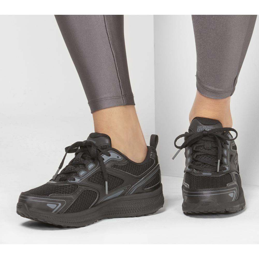 Zapatilla Mujer Go Run Consistent Negro Skechers A-1