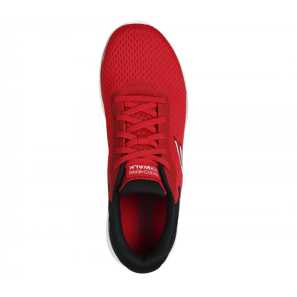 Zapatilla Hombre Go Walk 7 The Construct Rojo Skechers-1
