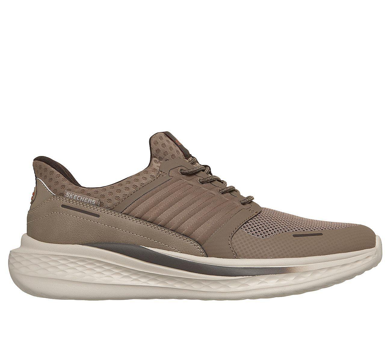 Zapatillas Skechers Hombre Slip-Ins Relaxed Fit Slade Beige-0