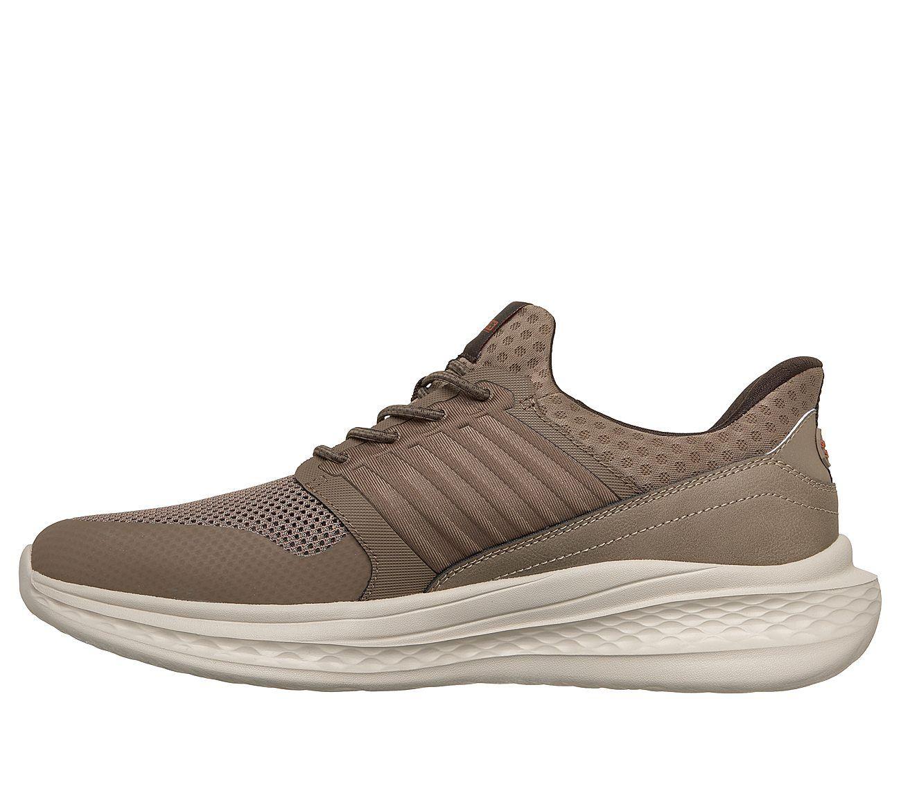 Zapatillas Skechers Hombre Slip-Ins Relaxed Fit Slade Beige-3