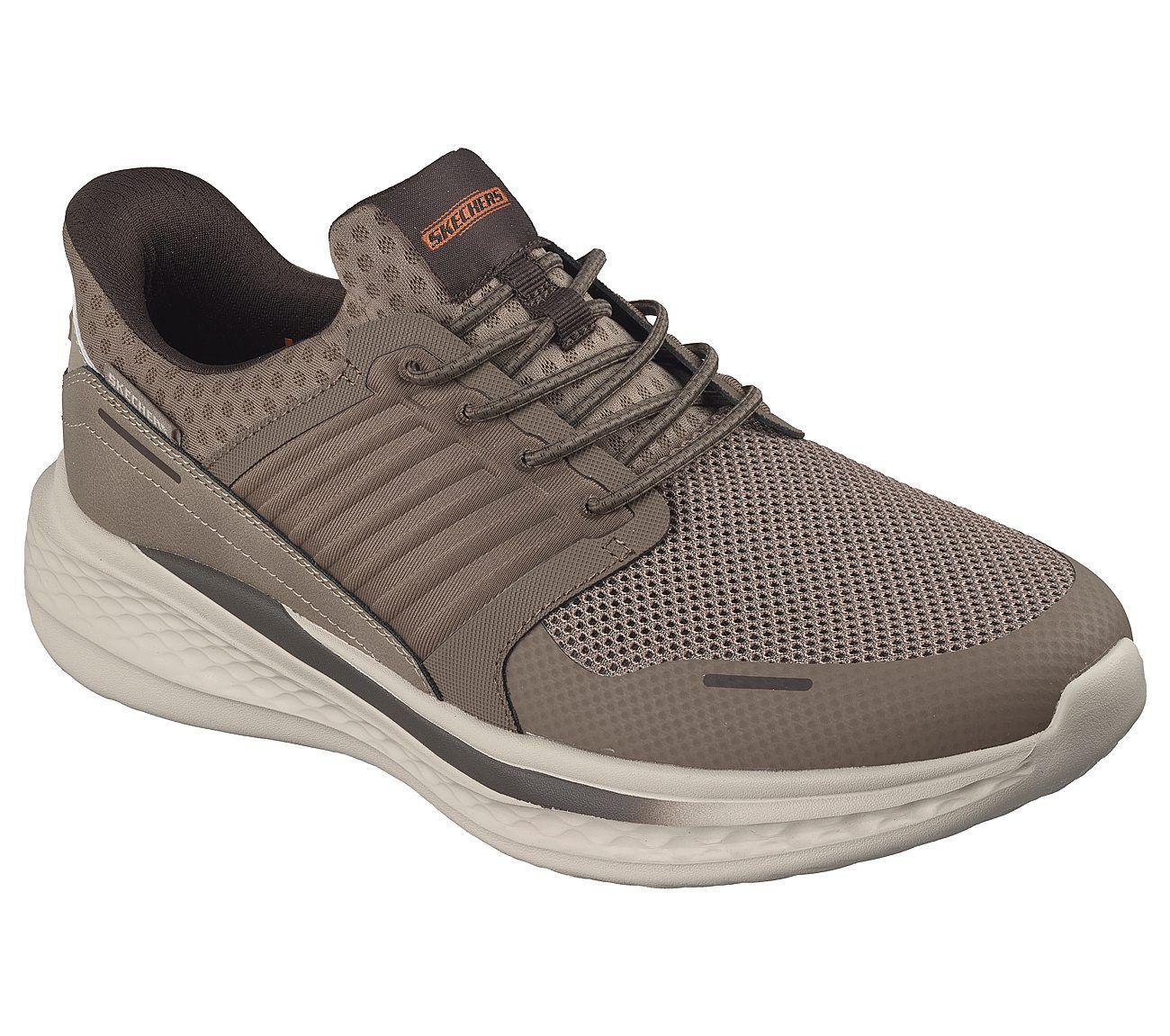 Zapatillas Skechers Hombre Slip-Ins Relaxed Fit Slade Beige-4