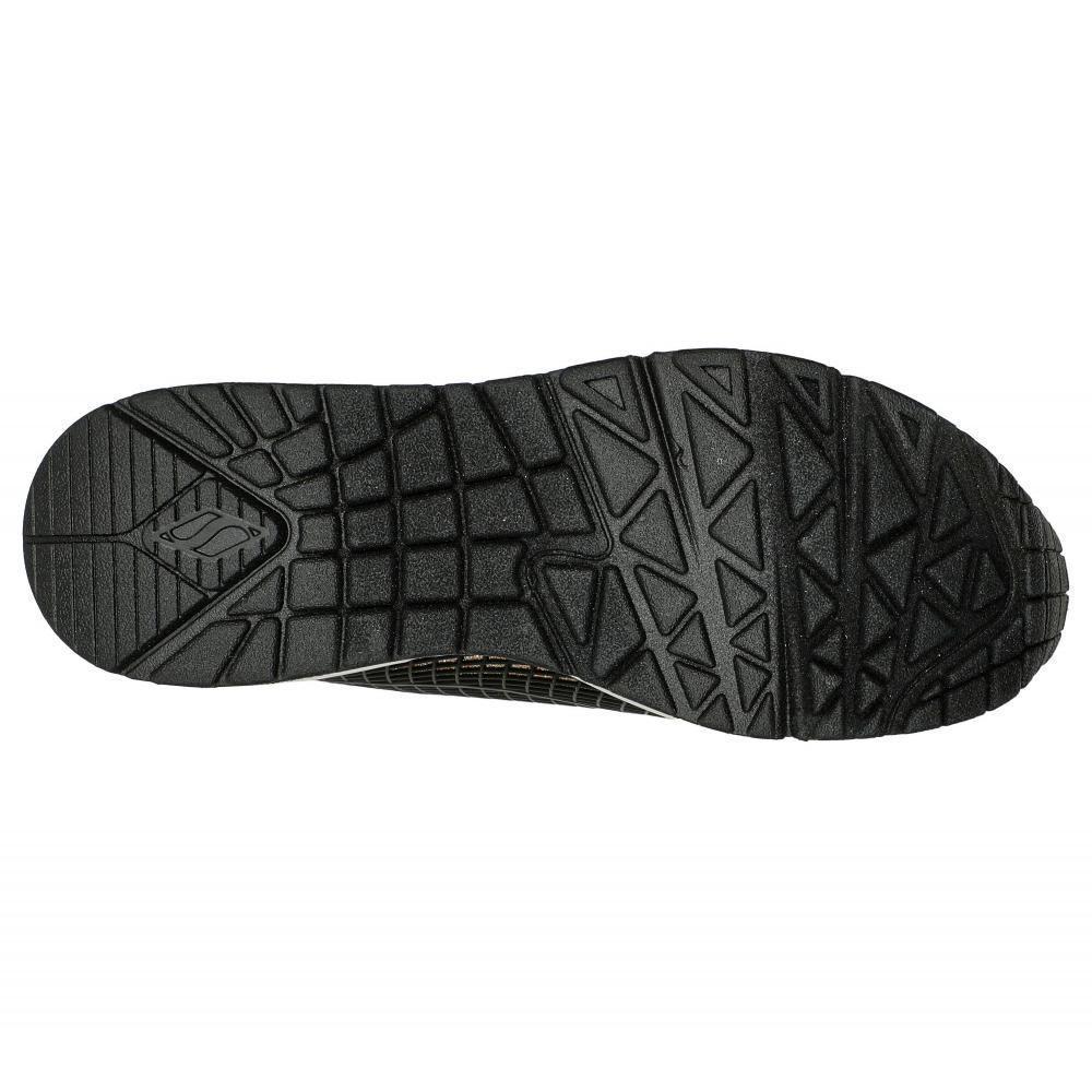 Zapatilla Mujer Uno  Negro Skechers-2