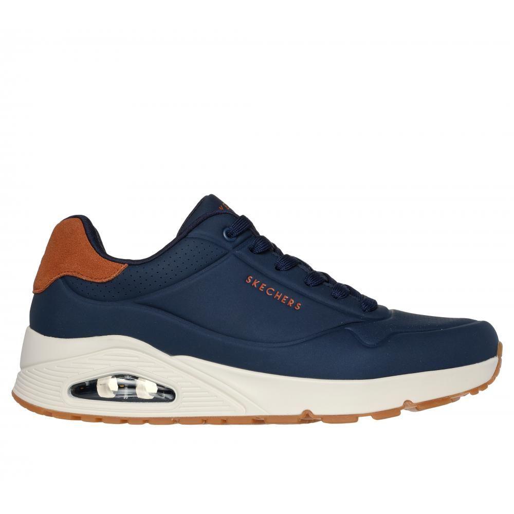 Zapatilla Hombre Uno Navy Skechers-0