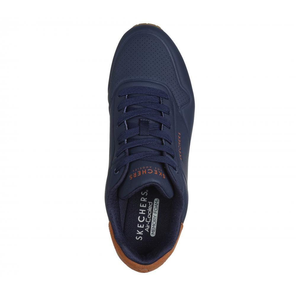 Zapatilla Hombre Uno Navy Skechers-1