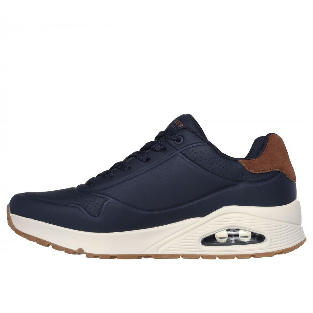 Zapatilla Hombre Uno Navy Skechers-3