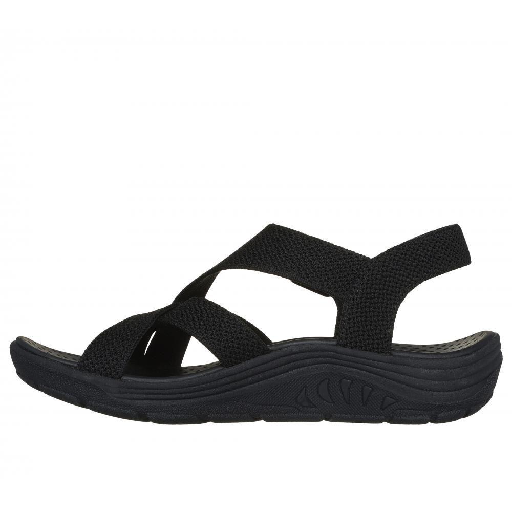 Sandalia Mujer Reggae Cup Clean Lines Negro Skechers-3