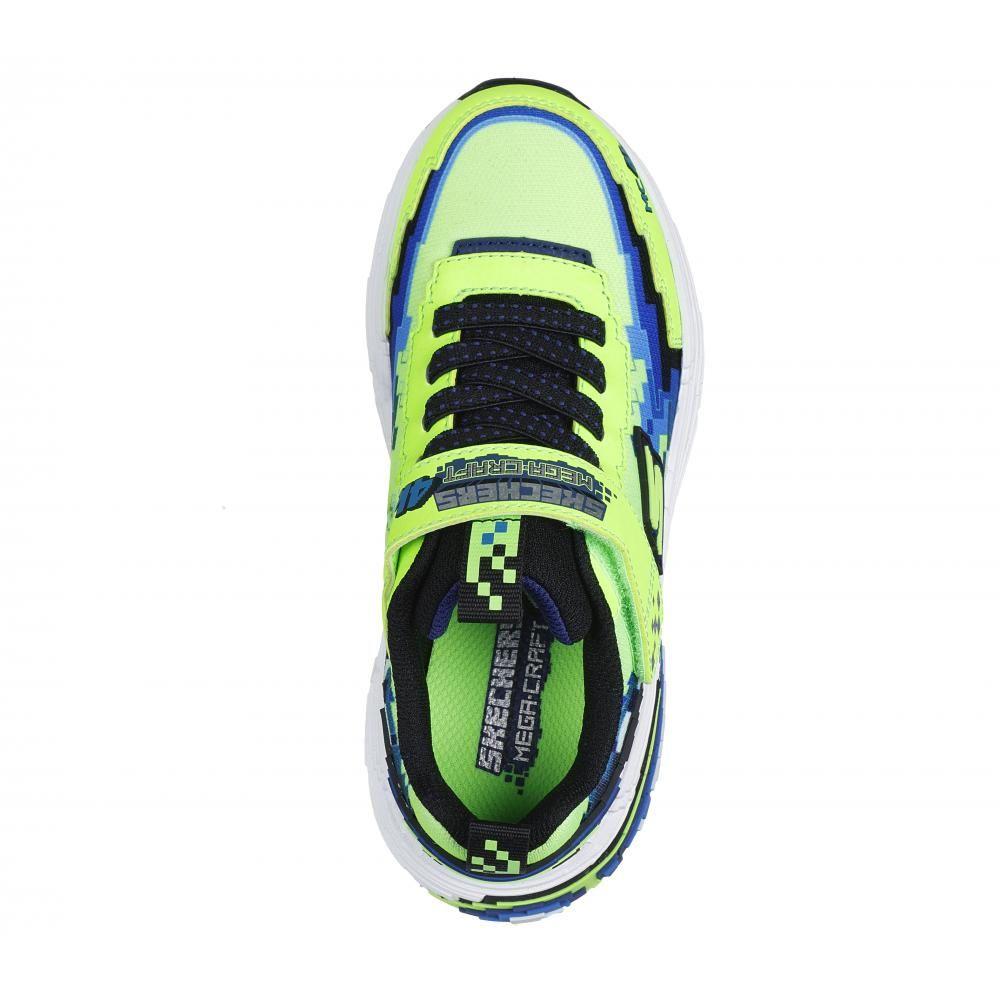 Zapatilla Niño MegaCraft 4K Verde Skechers-1