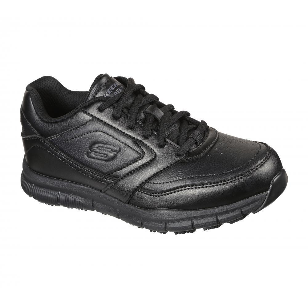 Zapato Mujer Work Nampa SR Negro Skechers-5