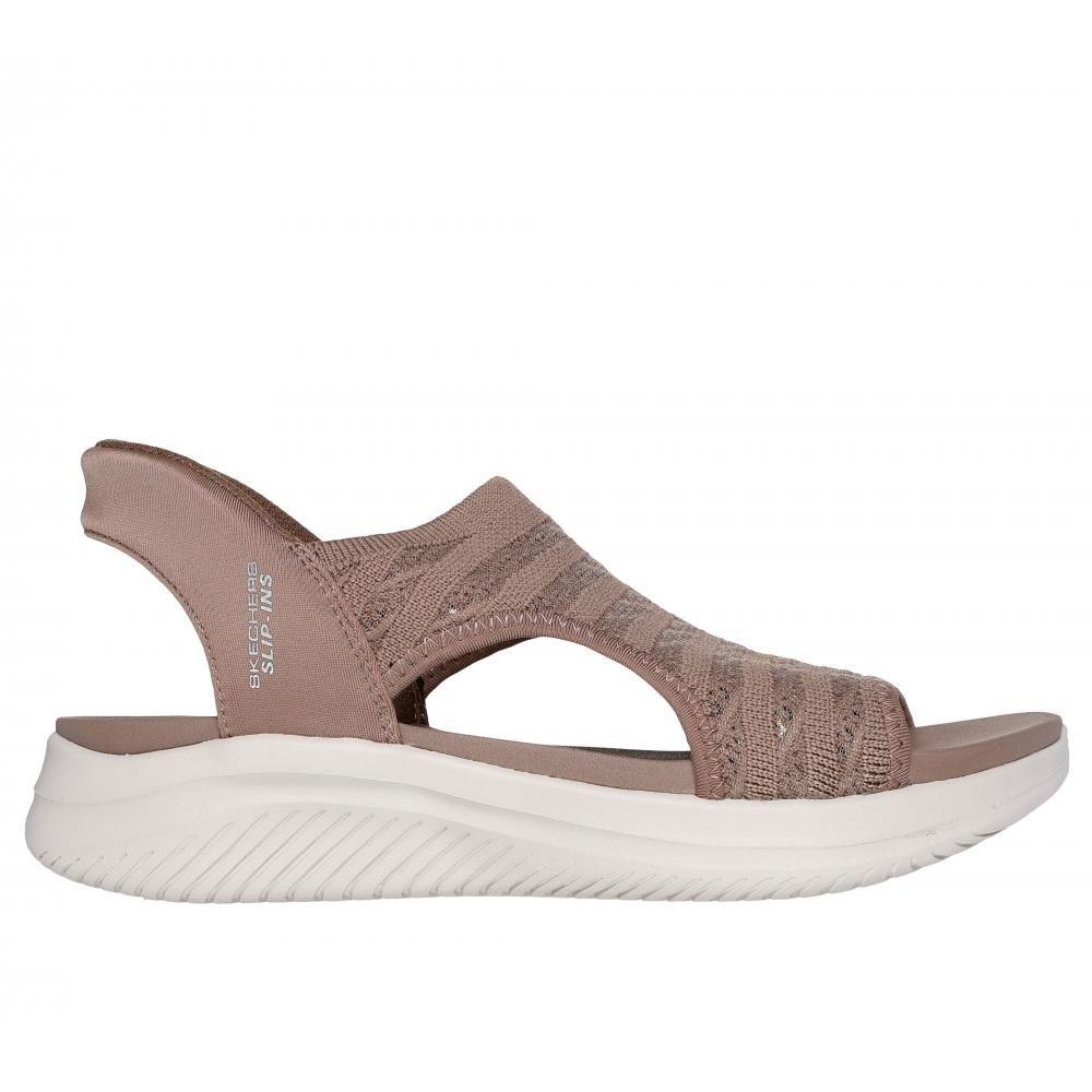 Sandalia Mujer Skechers Slip-ins: Ultra Flex 3.0 Café-0