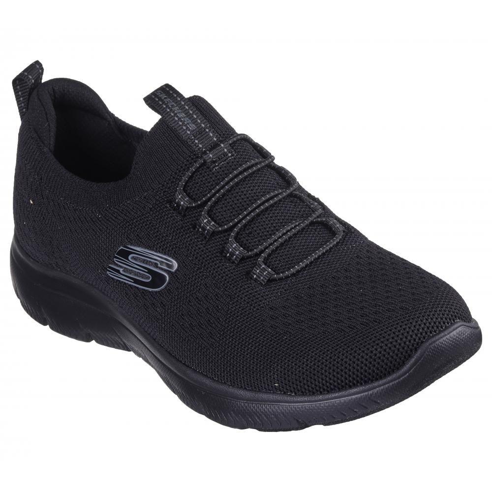 Zapatilla Mujer Summits Top Player Negro Skechers-4