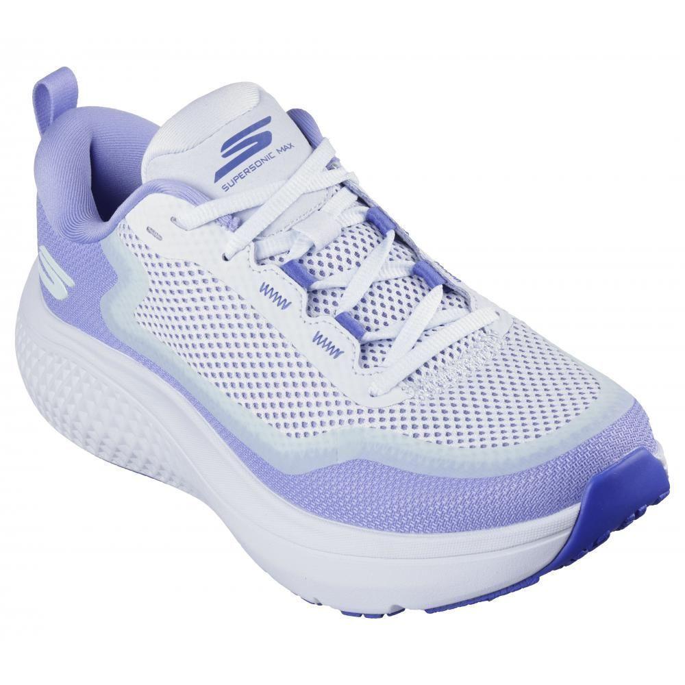 Zapatilla Mujer Go Run Supersonic Max Morado Skechers-5