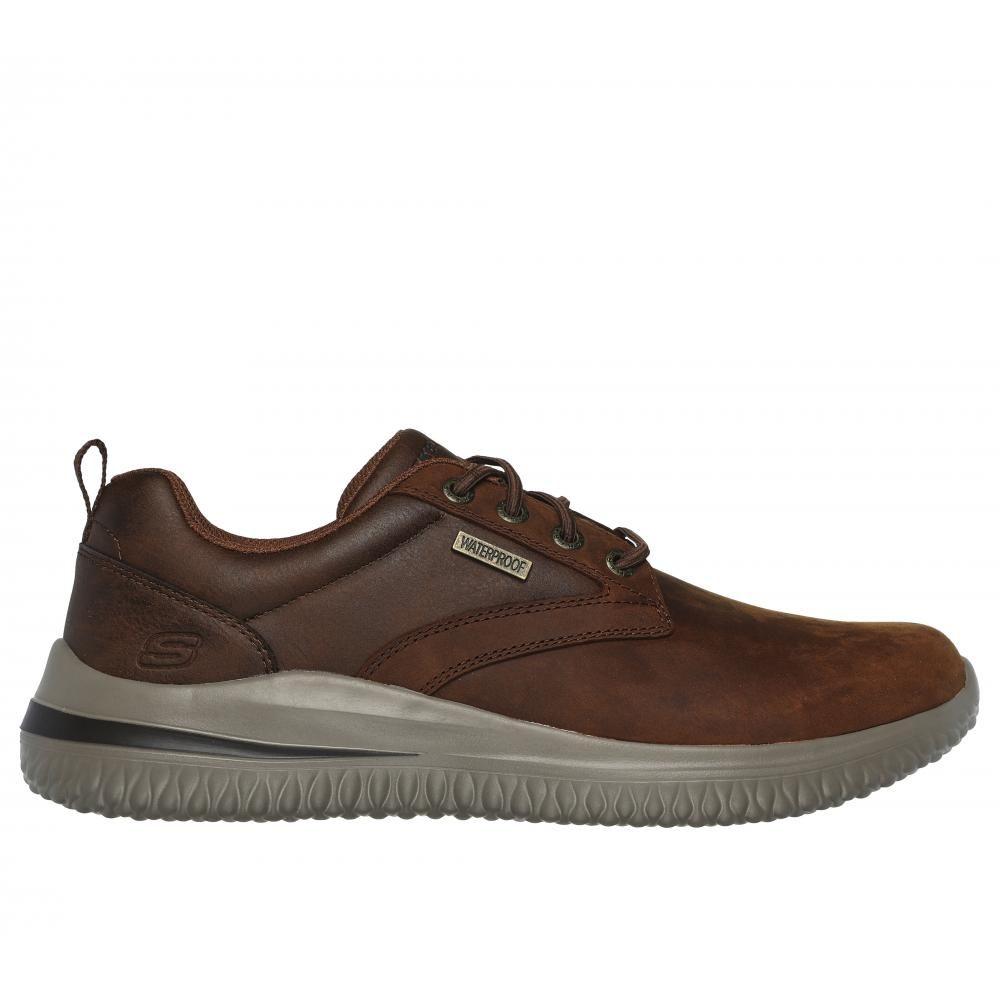 Zapato Hombre Delson 3.0 Glavine Café B Skechers-0