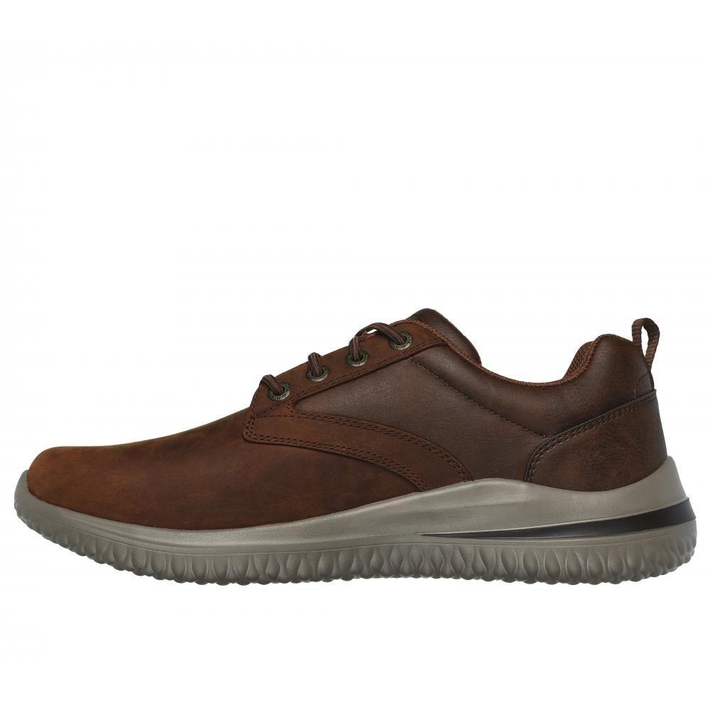 Zapato Hombre Delson 3.0 Glavine Café B Skechers-3