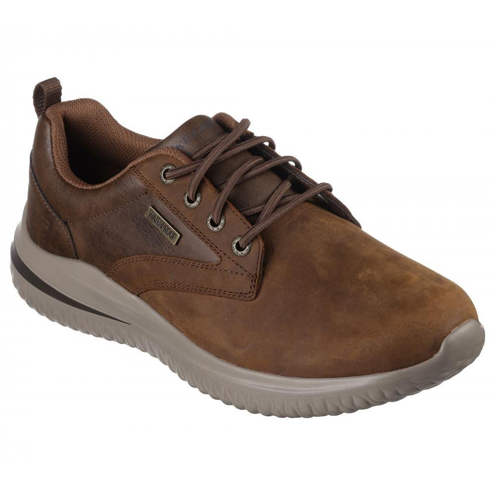 Zapato Hombre Delson 3.0 Glavine Café B Skechers-4