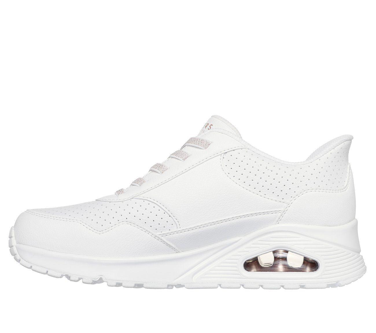 Zapatillas Mujer Slip-ins Uno Banksia Luxe Blanco Skechers-4
