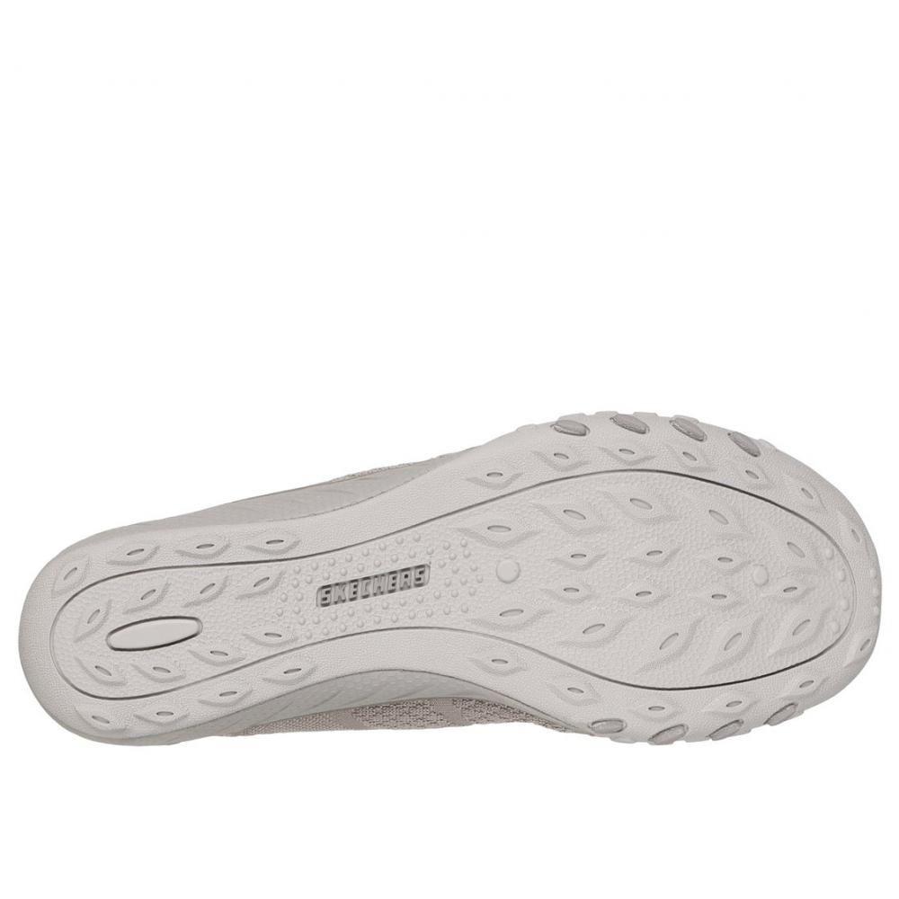 Zapatillas Mujer Slipins Breathe Easy Knitty Beige Skechers-2