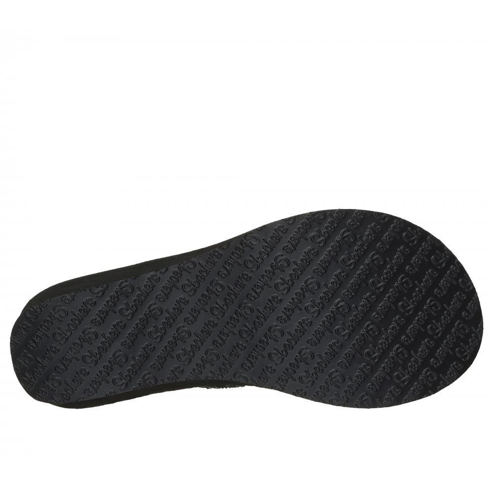 Sandalia Mujer Padma Flower Glitz Negro Skechers-2